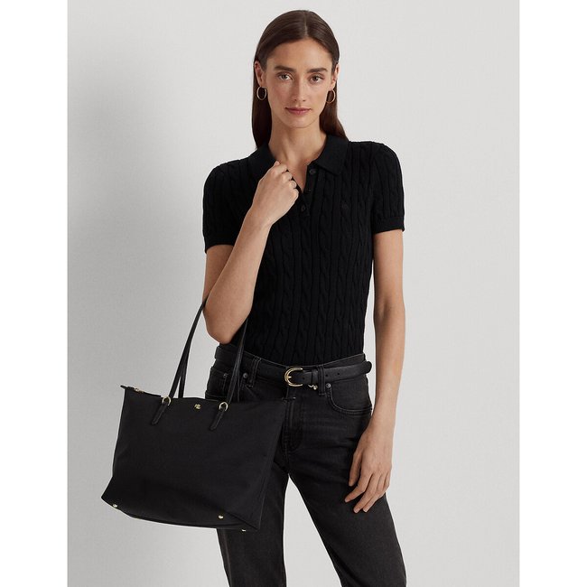 Sac cabas KEATON M noir <span itemprop=