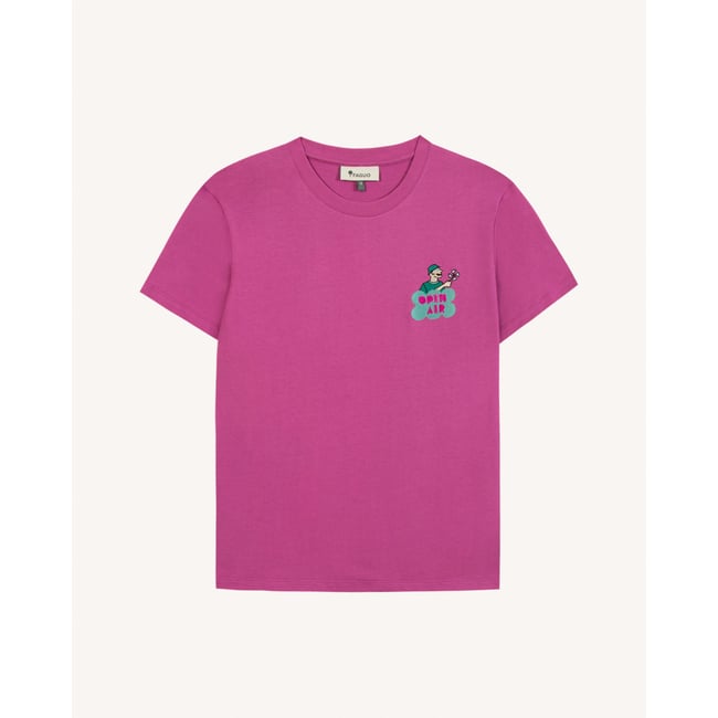 T-shirt ARCY fushia <span itemprop=