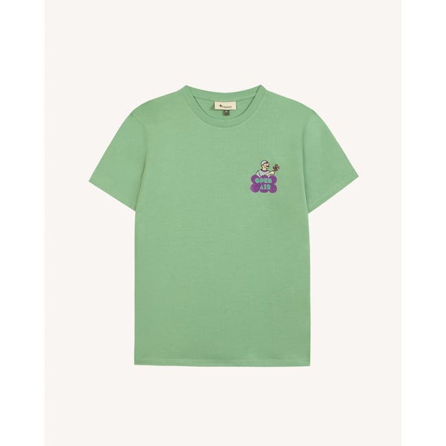 T-shirt ARCY vert menthe <span itemprop=