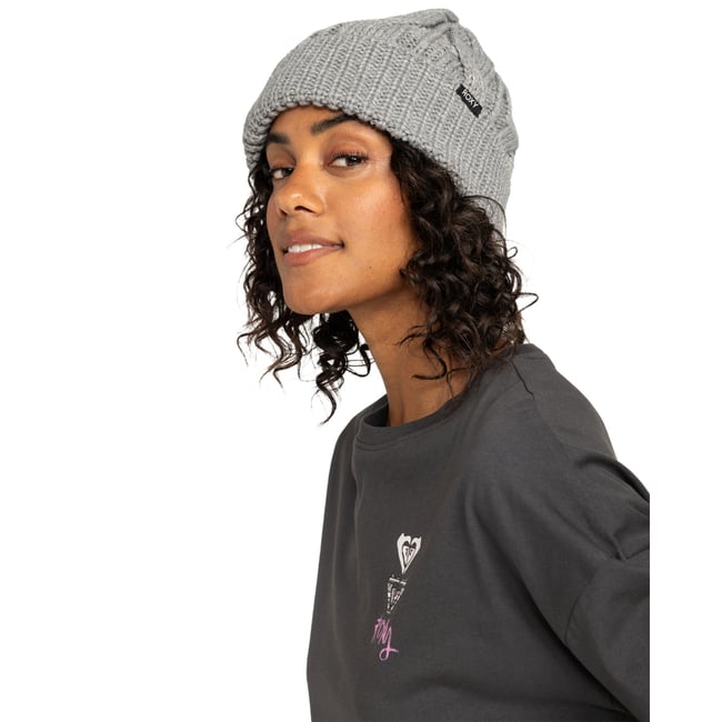 Bonnet à revers SNOW CAKE. gris heritage heather <span itemprop=