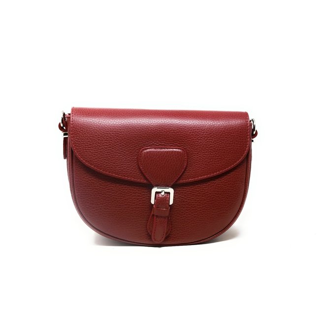 Sac trotteur à bandoulière en cuir grainé MASINA - OH MY BAG