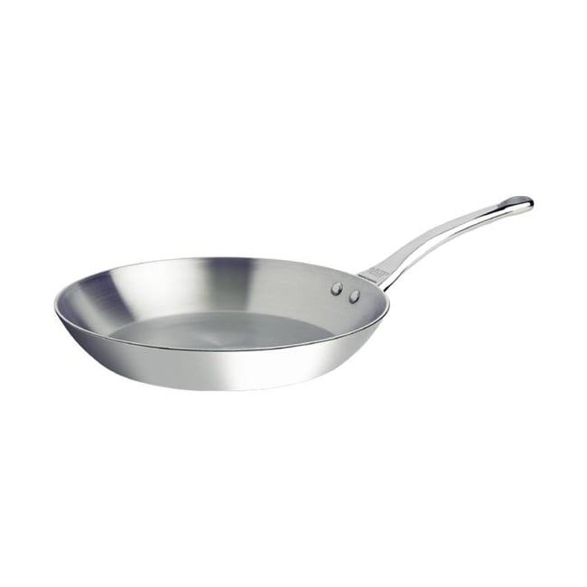 Poêle inox 24 cm affinity blanc <span itemprop=