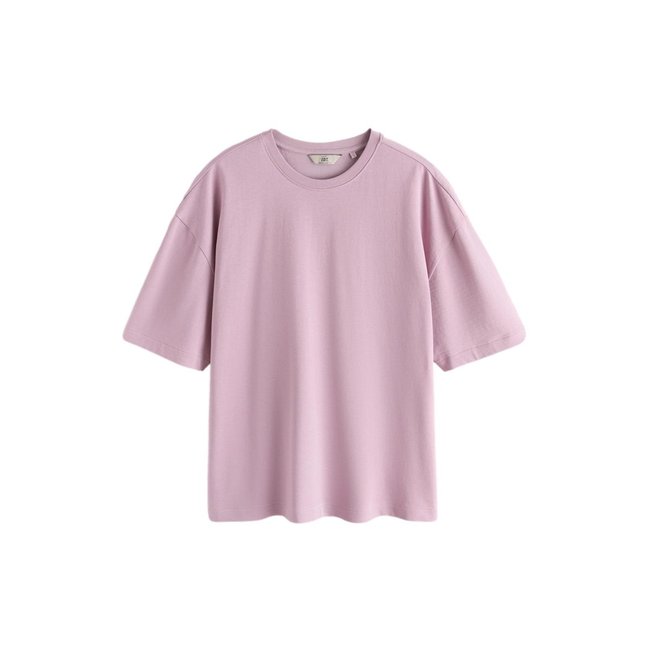 T-shirt oversize épais edit lilas <span itemprop=