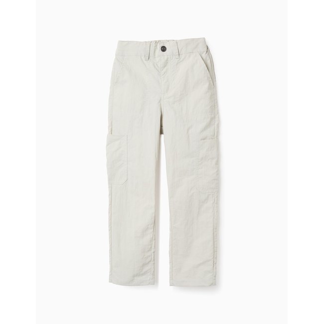 Pantalon Cargo en Ripstop beige <span itemprop=