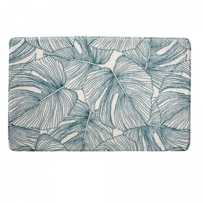 Tapis de bain imprimé jungle tropical EXOTICA Couleur v002239 <span itemprop=