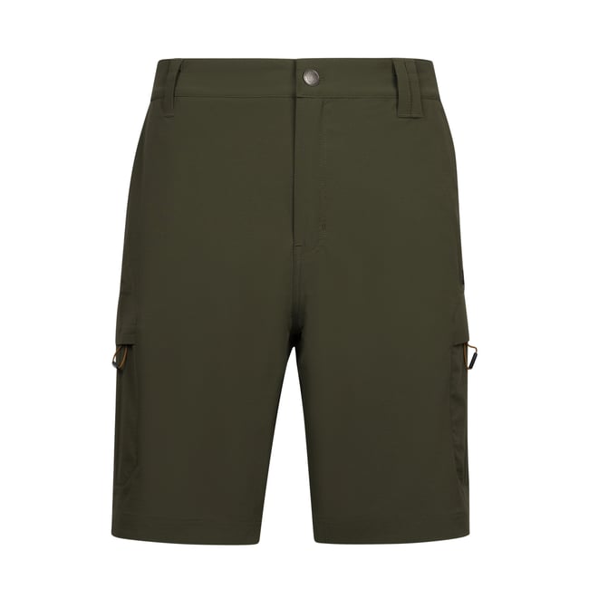 Short uni à taille réglable DALHAM vert kaki <span itemprop=