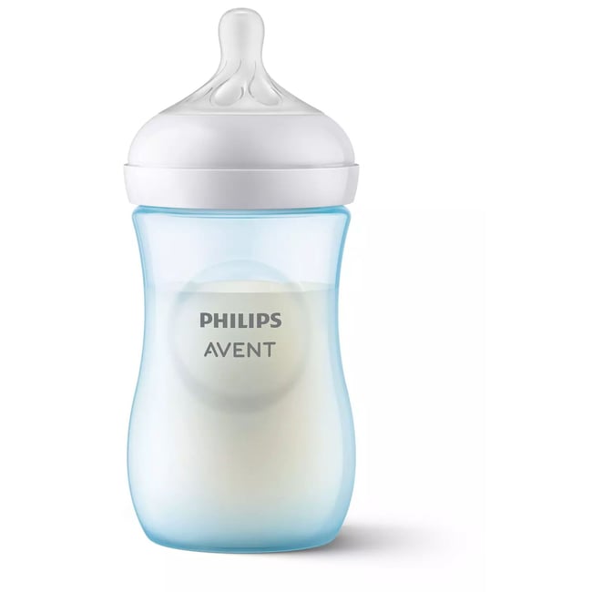 Biberon Naturel 3.0 260 ml bleu - PHILIPS AVENT