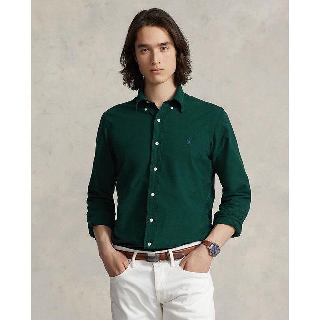Garment dyed oxford shirt in regular fit Polo Ralph Lauren La Redoute