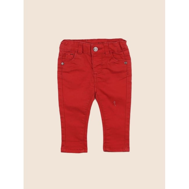 Pantalon - Etat satisfaisant rouge <span itemprop=