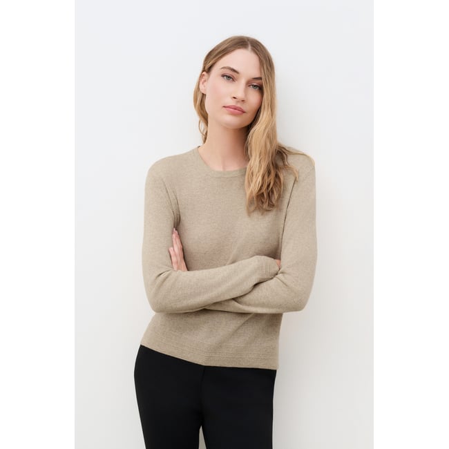 Pull droit col rond cachemire MJANICE - CAROLL