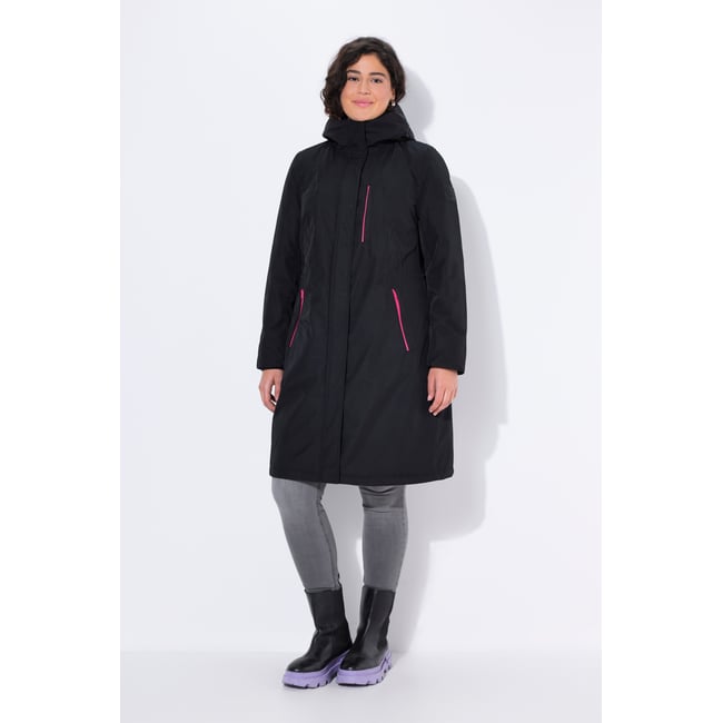 Manteau technique HYPRAR, imperméable noir <span itemprop=