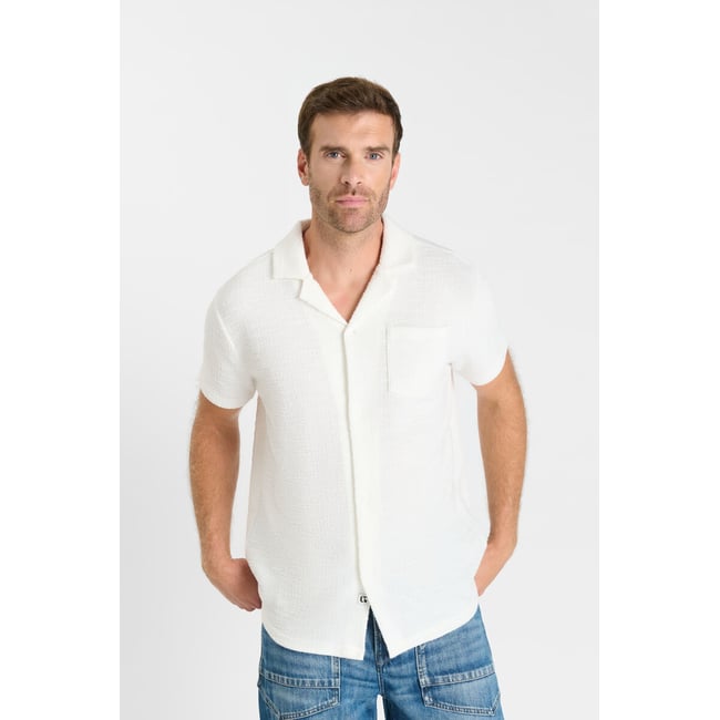 Chemise TIMON off white <span itemprop=