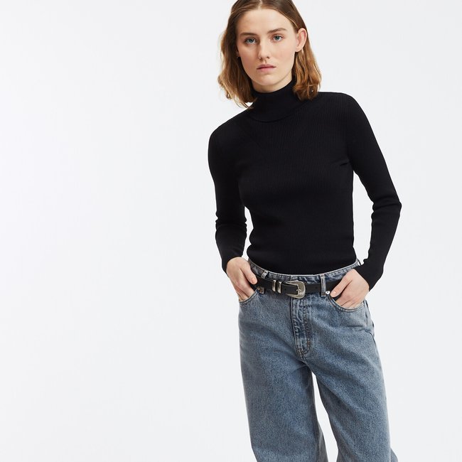Pull col roulé en fine maille - LA REDOUTE COLLECTIONS