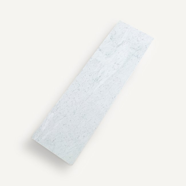 Tampo em mármore para aparador Iéna, design E.Gallina marmoreado branco <span itemprop=