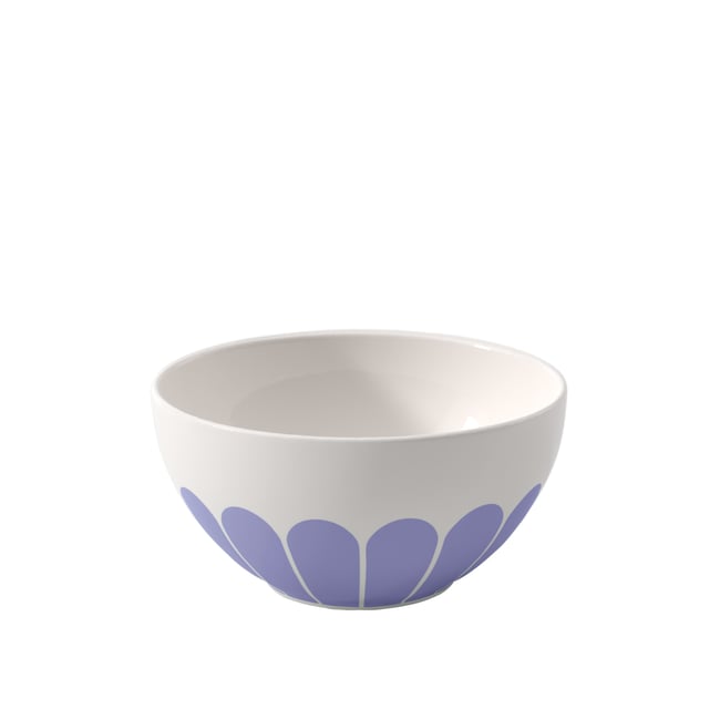 Bol À Céréales FLEUR Couleur bleu <span itemprop=