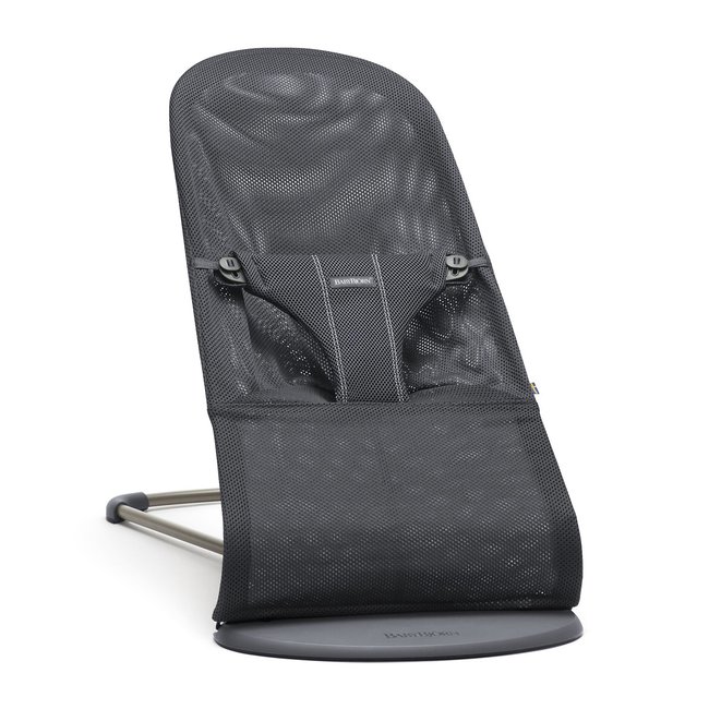 Transat bliss mesh, charcoal, BABYBJORN