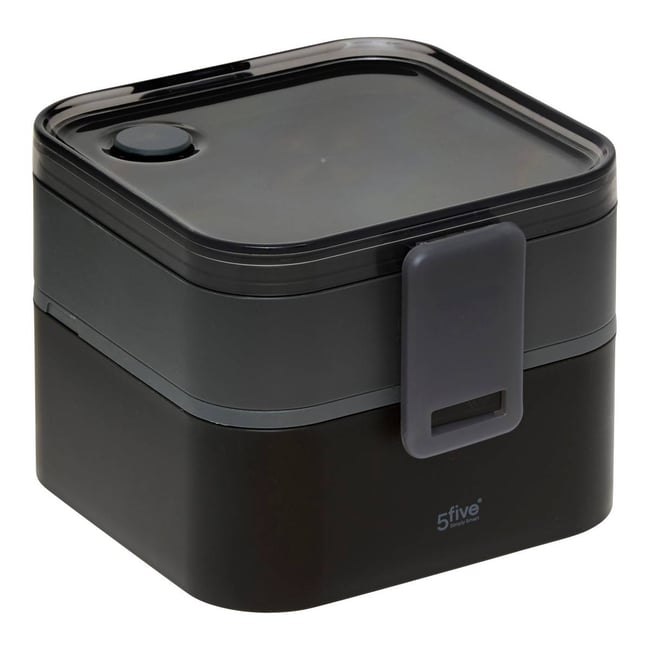 Lunch box 360° noir <span itemprop=