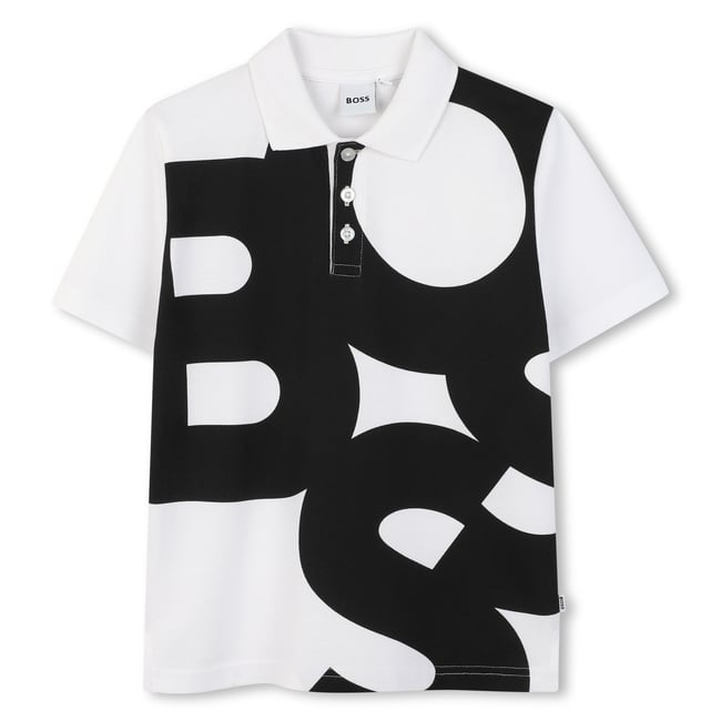 Polo en coton - BOSS KIDSWEAR