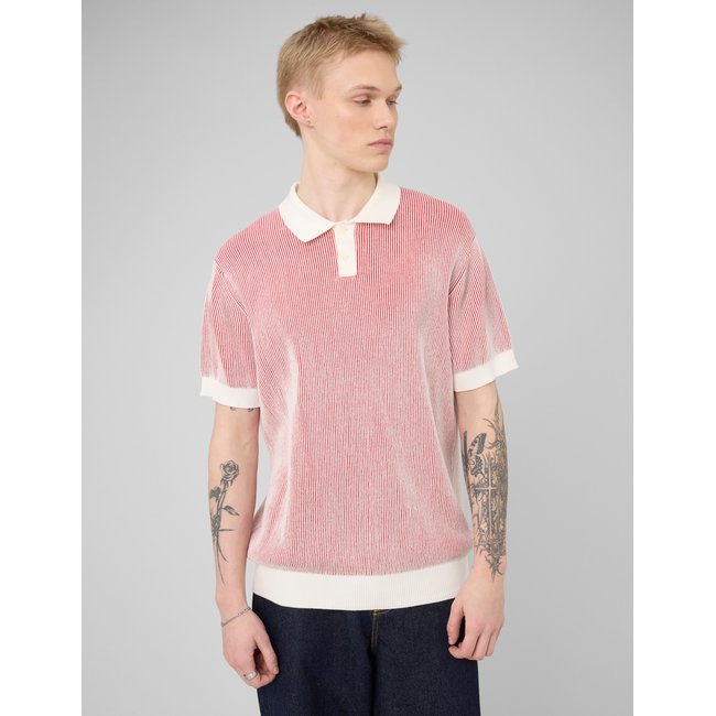 Polo bicolore multicolore <span itemprop=