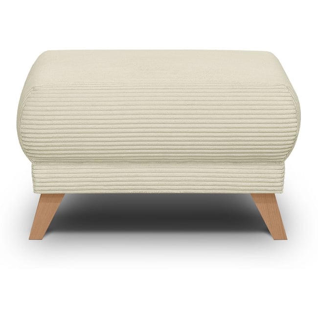 Pouf en velours côtelé - LARIA - HOMIFAB