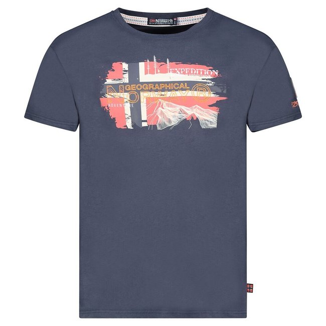 Kurzarm-T-Shirt Jysuis marine <span itemprop=