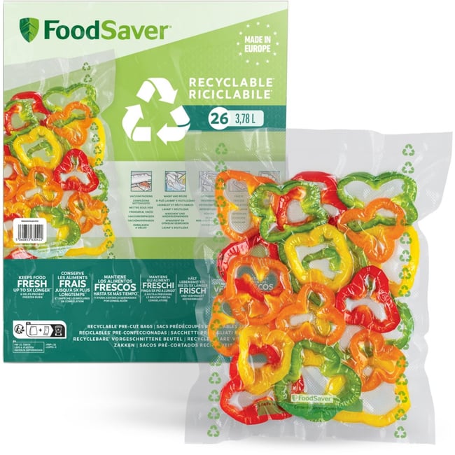 Sac sous vide FSBE3202X01 25 sacs 3.87l - FOODSAVER