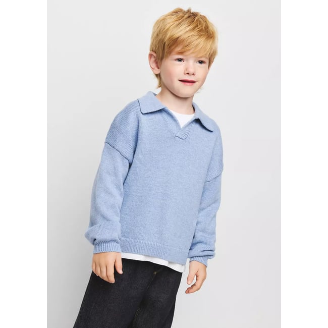 Pull-over col polo - MANGO BABY