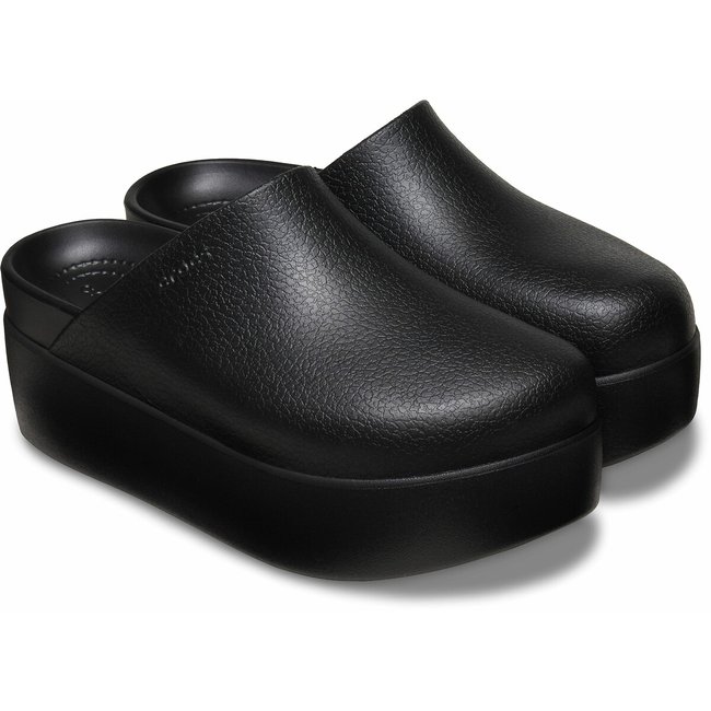 Clogs Dylan mit Plateausohle schwarz <span itemprop=