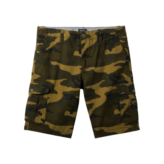 Short cargo CRUCIAL BATTLE marron thyme everyday camo <span itemprop=