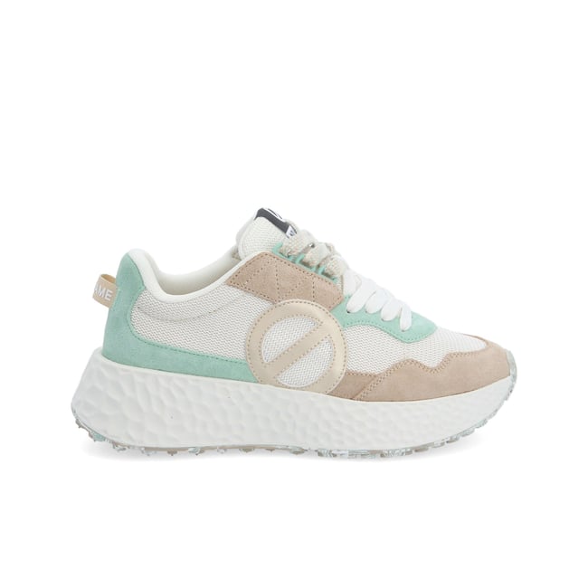 CARTER JOGGER -  BLANC CASSE/MARRON/VERT [