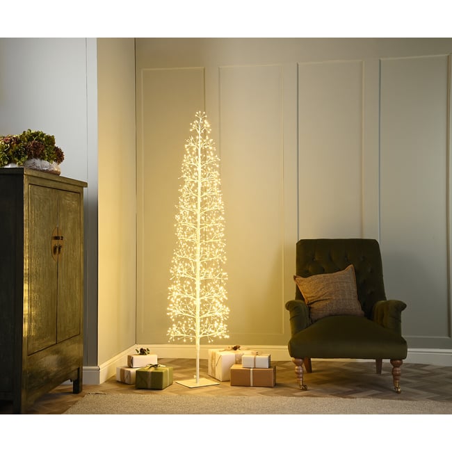 150cm Slim Microdot Starburst Christmas Tree - SO'HOME