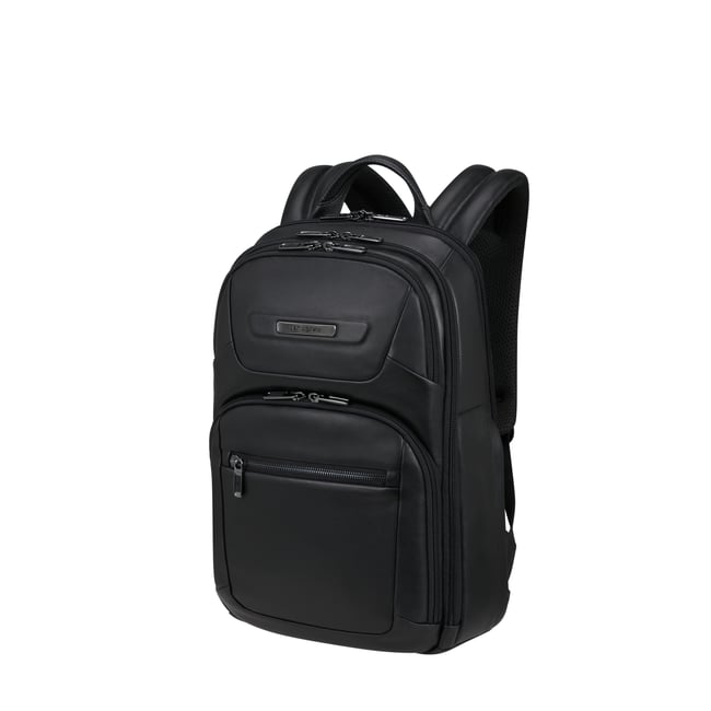 Pro-dlx leather sac à dos ordinateur black <span itemprop=