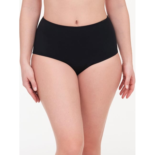 Culotte menstruelle taille haute PER PANTY ESSENTIAL noir <span itemprop=