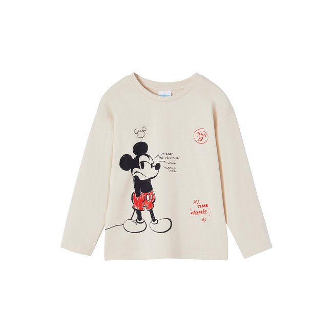Tee-shirt Disney® Mickey crayonné sable <span itemprop=