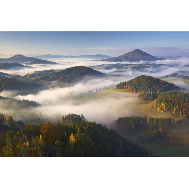 Tableau Colline et féerie d' Automne - HEXOA