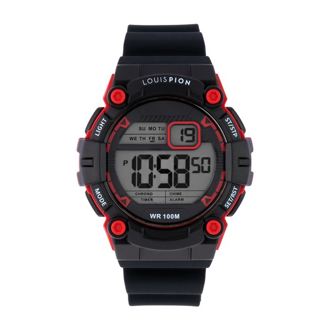 Montre Digital  TEDDY noir noir noir <span itemprop=