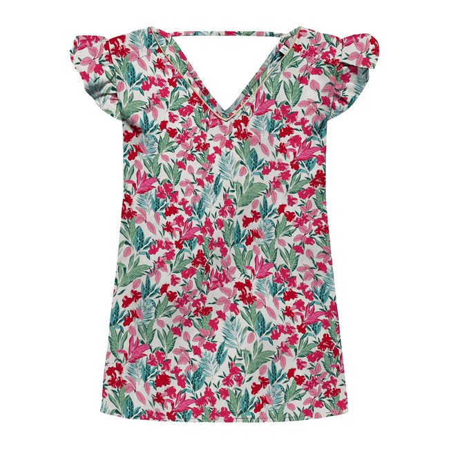 Printed V-Neck Blouse - ONLY