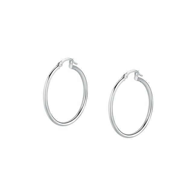 Boucles d'oreilles en argent 925 CREOLE argent <span itemprop=