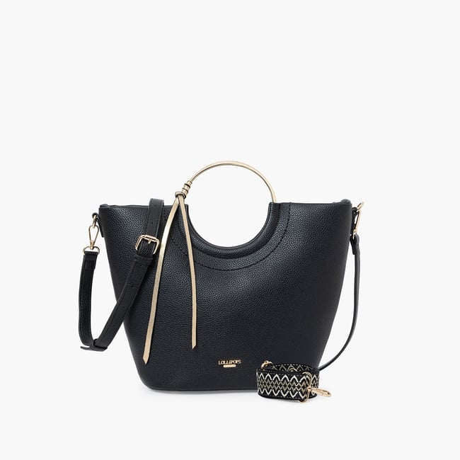 Sac shopper  Sefa noir <span itemprop=