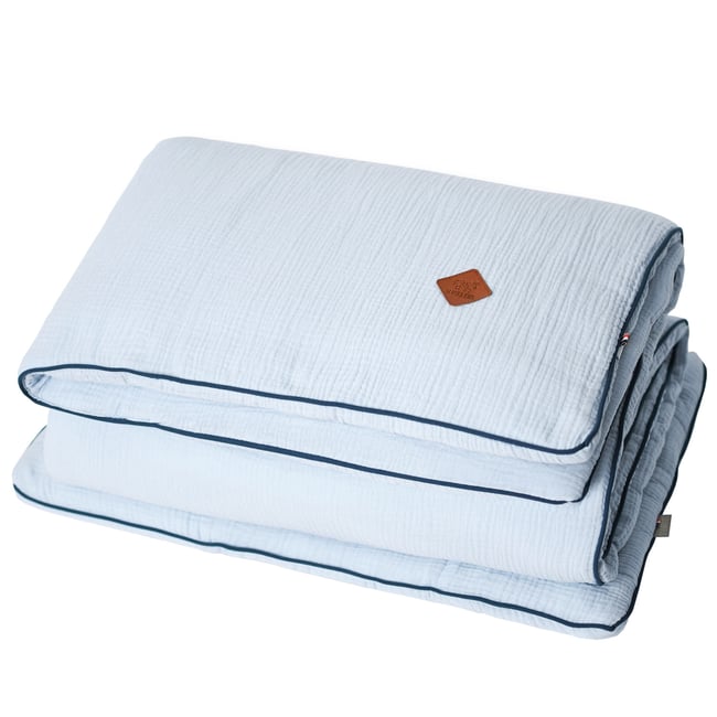 Couette et oreiller - prêt à dormir en gaze de coton JEANNE - SEVIRA KIDS