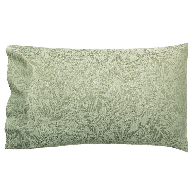 2 Taies américaines en Coton, CHARMILLES feuillage <span itemprop=