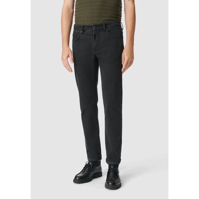 Jean slim vieilli BRUCE noir <span itemprop=