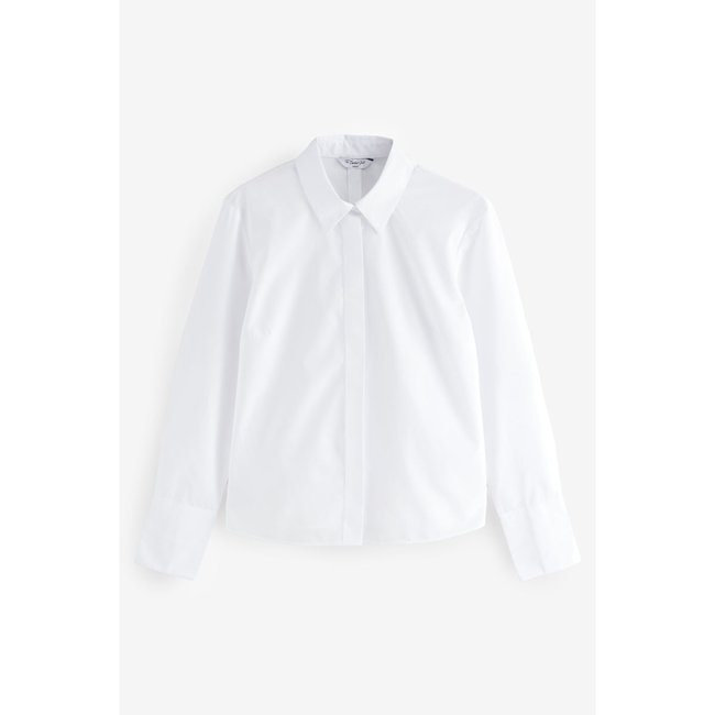 Chemise ajustée à manches longues avec col - NEXT