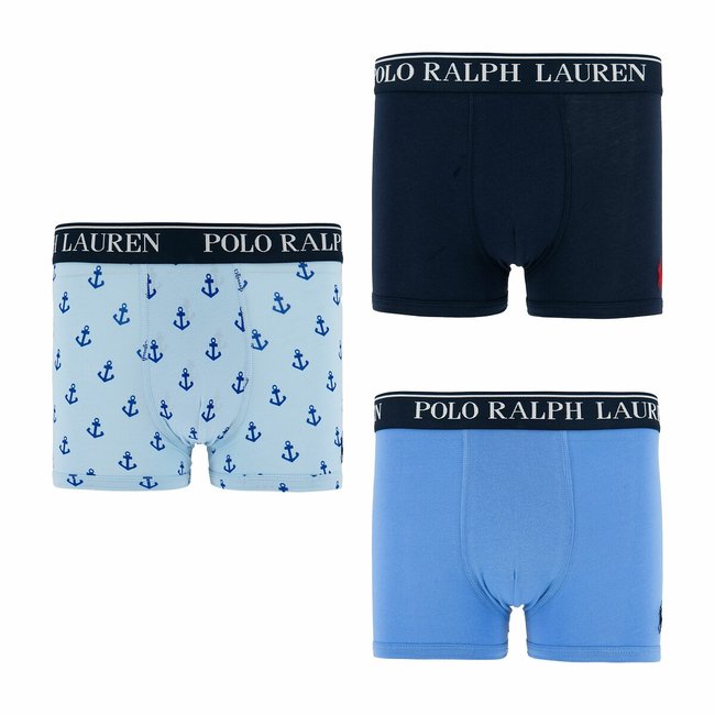 Pack of 3 Hipsters, blue+blue+blue, POLO RALPH LAUREN