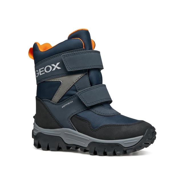 Bottes Et Bottines  J HIMALAYA  B ABX bleu marine/orange <span itemprop=