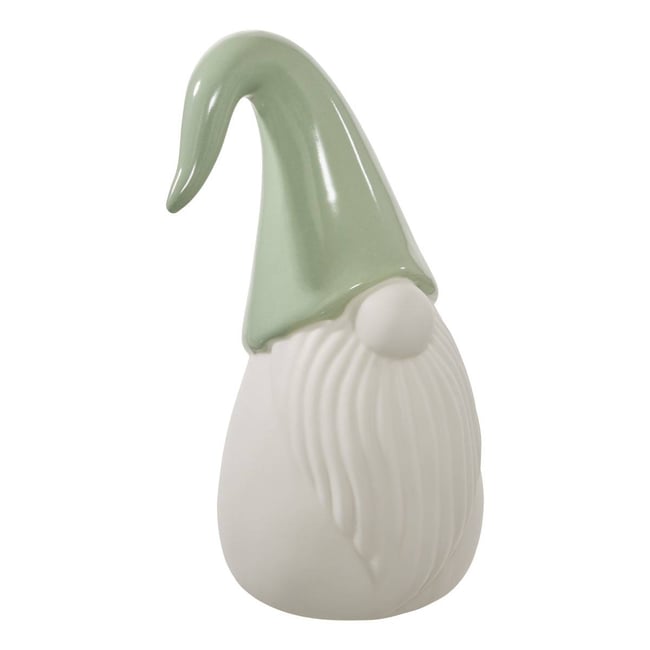 GNOME CERAMIQUE LED VERT H17 Couleur vert <span itemprop=