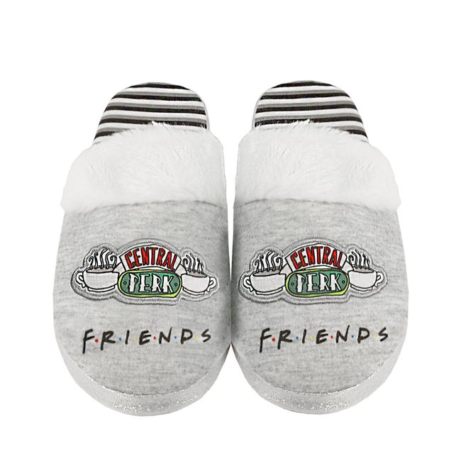 Chaussons gris <span itemprop=