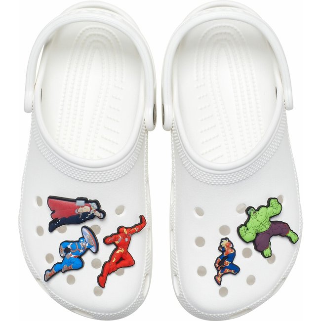 Set de 5 Jibbitz Héroes Vengadores multicolor <span itemprop=