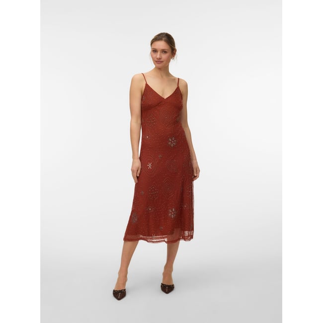 Robe rouge - brandy brown <span itemprop=