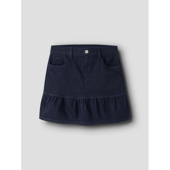 Jupe En Jean bleu - dark blue denim1 <span itemprop=